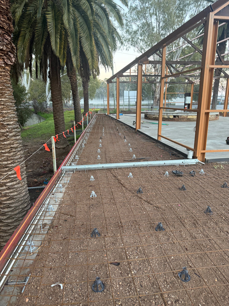 BallPark Well development – Concrete